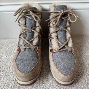 Sorel Alpine Shearling-Lined Boots